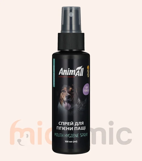 Spray igienic AnimAll pentru cavitatea bucală, 100 ml
