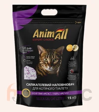 Силикагелевый наполнитель AnimAll, 15 л