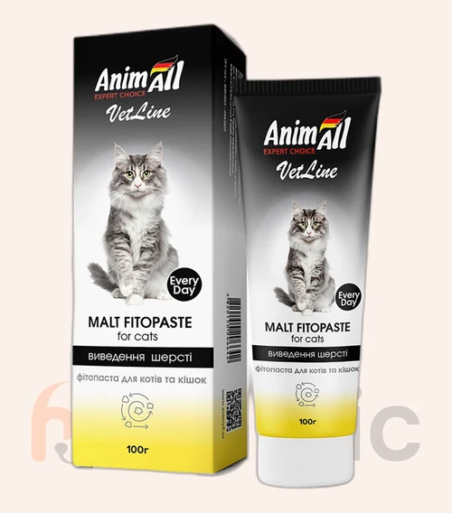 Fitopastă AnimAll VetLine Malt pentru eliminarea părului, 100 g