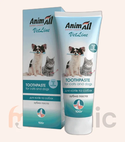 Pastă de dinți AnimAll VetLine pentru câini și pisici, 100 g