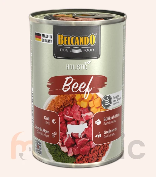 Conservă pentru câini Belcando Holistic, carne de vită, 400 g
