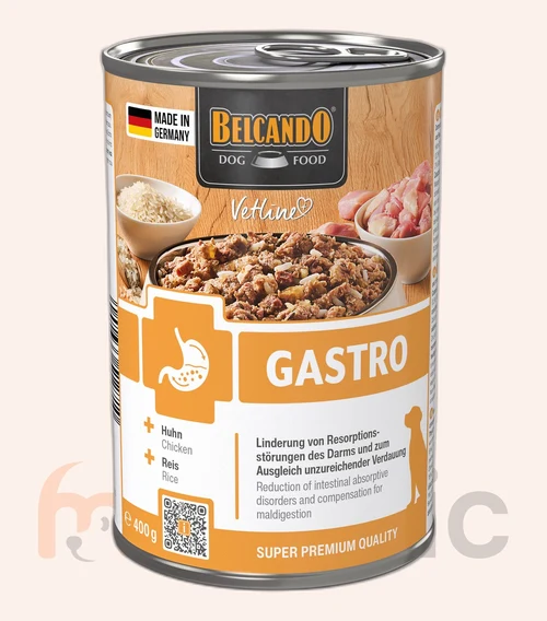 Conservă dietetică pentru câini Belcando Vetline Gastro-Intestinal, 400 g