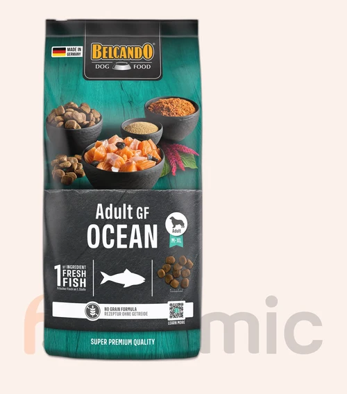 Hrană uscată pentru câini Belcando Adult GF Ocean, 12,5 kg