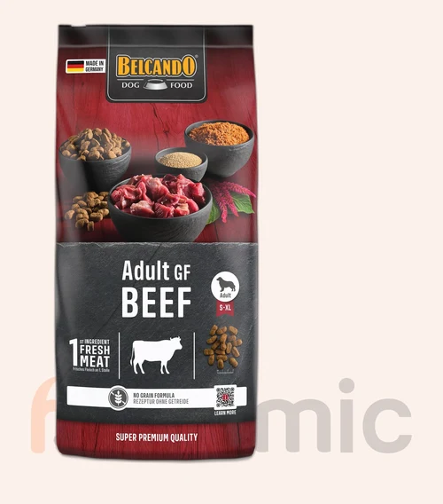 Hrană uscată pentru câini Belcando Adult GF Beef, 12,5 kg