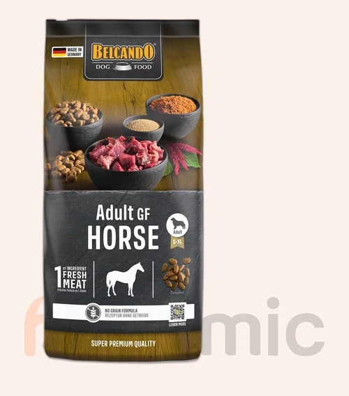 Hrană uscată pentru câini Belcando Adult GF Horse, 12,5 kg