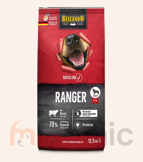Hrană uscată pentru câini Belcando Baseline Ranger, 12,5 kg