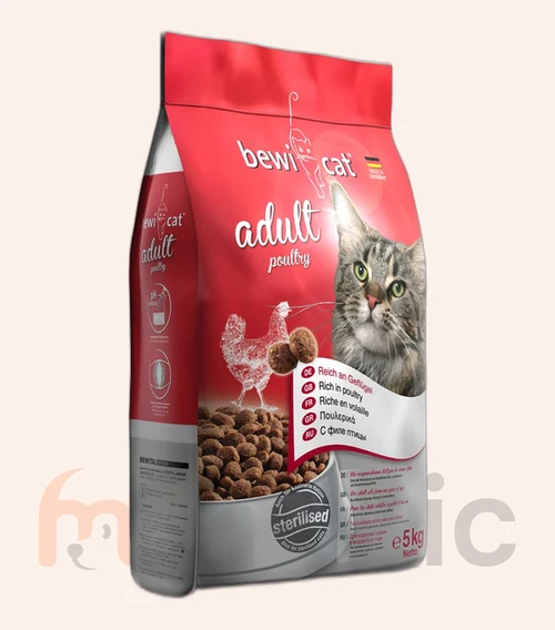 Сухой корм для кошек Bewi Cat Adult, 5 кг