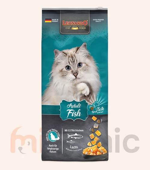 Сухой корм для кошек Leonardo Adult Fish, 15 кг