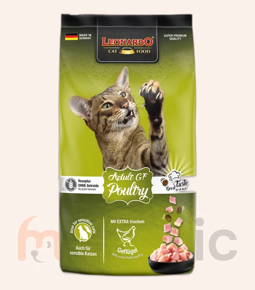 Сухой корм для кошек Leonardo Adult GF Poultry, 7,5 кг