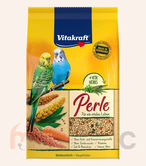 Hrană pentru peruși Vitakraft Sittich Perle, 500 g