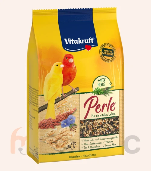 Hrană pentru canari Vitakraft Kanarien Perle, 500 g
