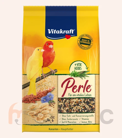 Hrană pentru canari Vitakraft Kanarien Perle, 500 g