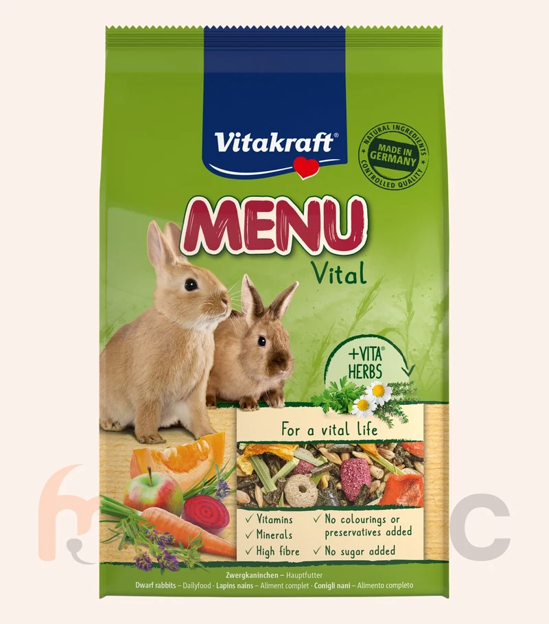 Hrană pentru iepuri Vitakraft Menu Vital, 500 g 2