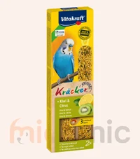 Recompensă pentru peruși Vitakraft Kräcker Kiwi & Citrus, 2 buc