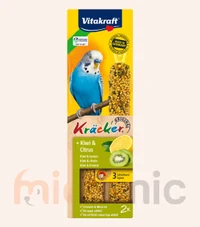 Recompensă pentru peruși Vitakraft Kräcker Kiwi & Citrus, 2 buc 2