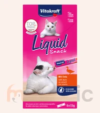 Лакомство для кошек Vitakraft Liquid Snack с уткой, 6 шт (90 г) 2