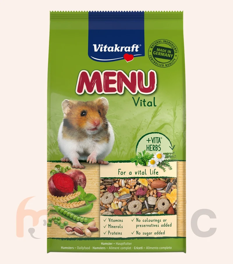 Корм для хомяков Vitakraft Menu Vital, 1 кг 2